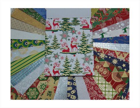 Paperhues Christmas Collection Scrapbook Papers 8.5x11" Pad 36 Sheets. in Kuwait