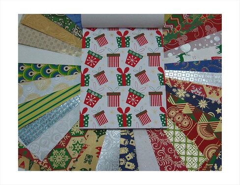 Paperhues Christmas Collection Scrapbook Papers 8.5x11" Pad 36 Sheets. in Kuwait