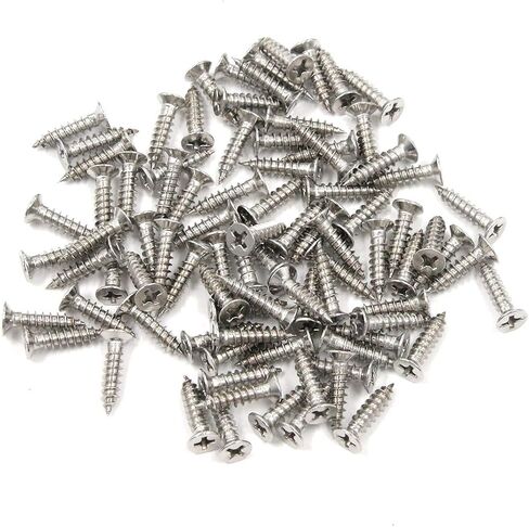 Geesatis 50 PCS Metal Keyhole Hanger Heavy Duty Keyhole Brackets Key Hole Screws Fasteners for Picture Frames, with Mounting Screws, Silver, Length 1.7 inch in Saudi Arabia