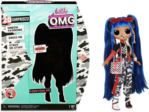 LOL Surprise OMG Downtown B.B. Fashion Doll with 20 Surprises in Saudi Arabia