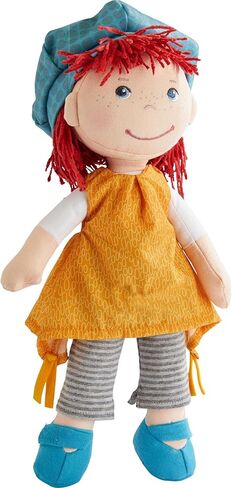 HABA Freya 12" Machine Washable Soft Doll with Red Hair, Blue Eyes and Embroidered Face in Saudi Arabia