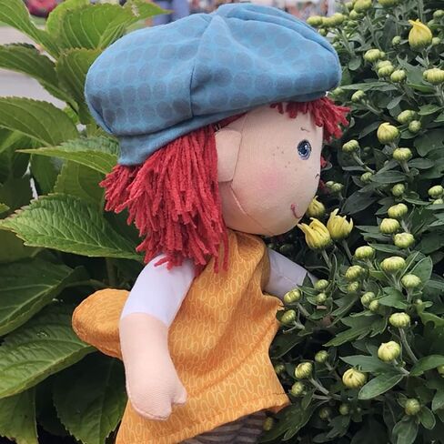 HABA Freya 12" Machine Washable Soft Doll with Red Hair, Blue Eyes and Embroidered Face in Saudi Arabia