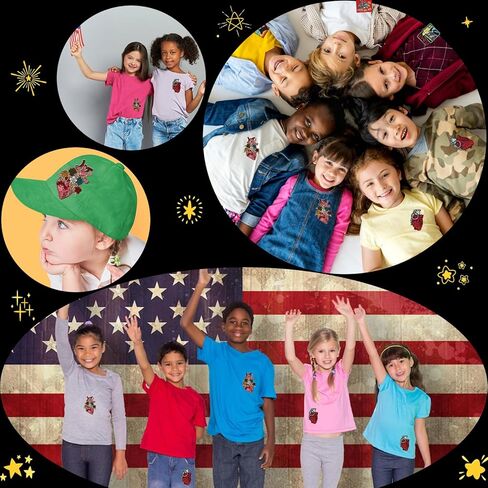 Iron On Patch, Grenade Heart Patch, Funny Cartoon Embroidered Badge Iron/Sew on Applique Repair Patch, DIY Accessories for Clothes Jeans Backpacks Jackets Pants Hats Vest in Kuwait