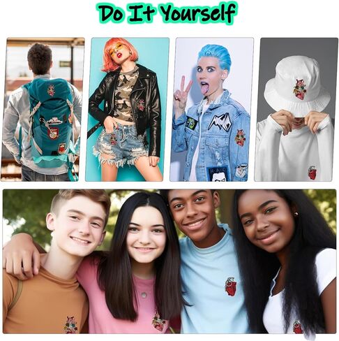 Iron On Patch, Grenade Heart Patch, Funny Cartoon Embroidered Badge Iron/Sew on Applique Repair Patch, DIY Accessories for Clothes Jeans Backpacks Jackets Pants Hats Vest in Kuwait