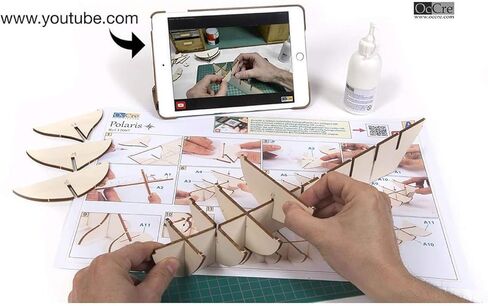 Occre Polaris Boat, Ideal Starter Model Making (Starter Pack Includes Tools) in Kuwait