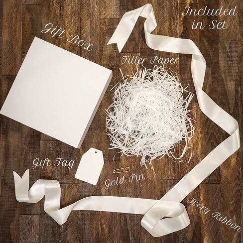 مجموعة صندوق اقتراح Ellen J Creations Matron of Honor لهدايا Matron of Honor مع الملحقات، صندوق اقتراح وصيفة العروس، صندوق Matron of Honor مقاس 8 بوصة × 8 بوصة × 3.5 - الهدايا غير متضمنة in Saudi Arabia