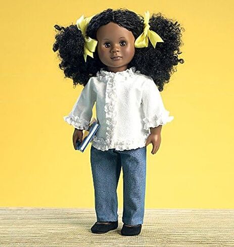معطف Mccall's Sewing Pattern 46cm Doll Clothes Dress Top Skirt M7266 in Saudi Arabia