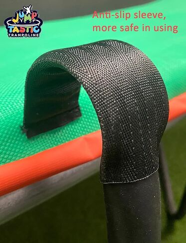 سلم ترامبولين من جامبتاستيك، سلم ترامبولين شامل من 3 درجات مقاوم للانزلاق واسع سهل التجميع in Kuwait
