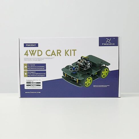 Freenove 4WD Car Kit with Remote (Compatible with Arduino IDE), Line Tracking, Obstacle Avoidance, Ultrasonic Sensor, Wireless Control Motor Servo in Saudi Arabia