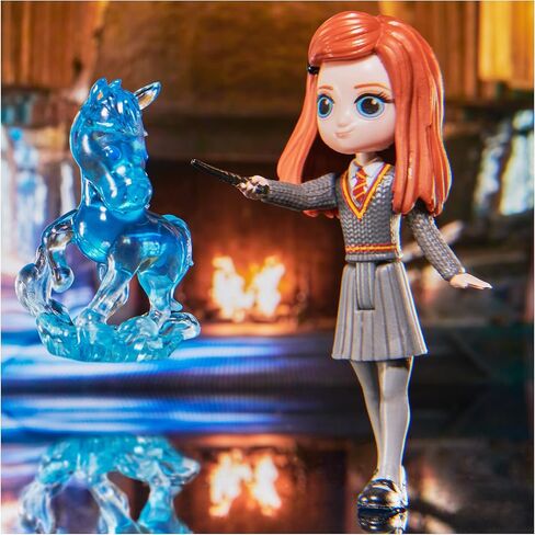 عالم السحرة هاري بوتر، مجموعة الصداقة السحرية الصغيرة لونا لوفجود وتشو تشانغ باترونوس مع مخلوقين، ألعاب أطفال للأعمار من 5 سنوات فما فوق in Kuwait