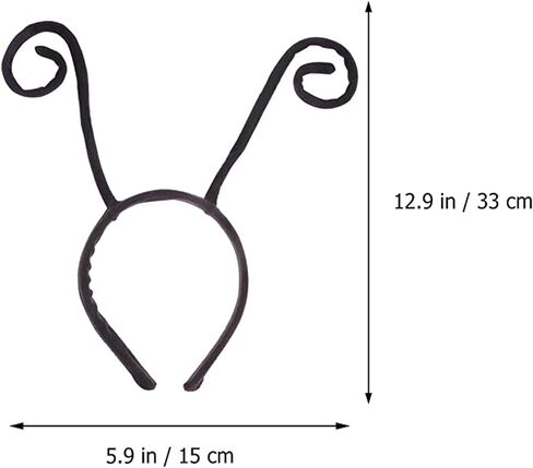 BinaryABC Butterfly Antenna Headband,Bee Antenna Headband,Ant Antenna Headband,Halloween Party Costume Cosplay Dress Up Accessory in Saudi Arabia