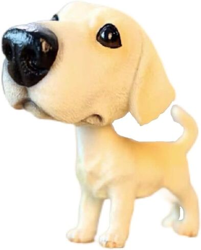 Pwenjofy الراتنج التمايل رئيس الكلب تمثال لوحة سيارة ديكور Bobblehead جرو اللعب التماثيل للمنزل مكتب مكتب الديكور الحلي (تشيهواهوا) in Kuwait