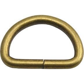 Wuuycoky 1" Inner Diameter D Rings Buckles D-ring Non-welded For Webbing Strapping Color Optional