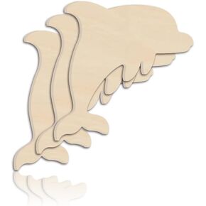 BENECREAT 3Pcs Sea Turtle Wooden Cutouts, 10.8x9.7inch Unfinished Wooden Tortoise Cutouts, Wooden Pieces for DIY Summer Beach Decor, Wooden Signs and Handmade Decorations in Kuwait