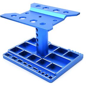 حامل سيارة يعمل بجهاز تحكم عن بعد متعدد الوظائف يدور 360 درجة بـ5 مستويات ارتفاع حامل اصلاح للسيارة والشاحنات والزاحفة 1/8 1/10 1/12 1/16 1/18 in Kuwait