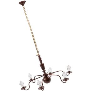 Happyyami Led Chandelier Led Chandelier Ho Scale Buildings Miniature Ceiling Lamp Led Light Mini Chandelier Pendant Light Party Decor Style 2 Led Chandelier Led Decor Led Decor in Kuwait
