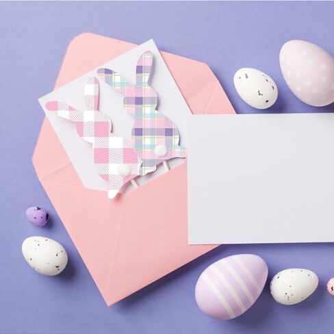 24 Sheet Spring Buffalo Plaid Pattern Paper Pack Easter Scrapbook Specialty Paper Double-Sided Decorative Craft Paper for Easter Spring Wedding Anniversary DIY Scrapbook Card Making Decoration in Saudi Arabia