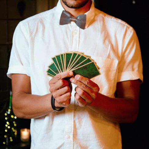 مجموعة ألعاب Talking Tables Casino Night - لعب البوكر، والبلاك جاك، والروليت - مجموعة قمار للبالغين، هدايا له - تحتوي على حصيرة ألعاب، ورقائق، وأموال لعب، وكرات، وأوراق لعب (Host-Casino-V2) in Saudi Arabia