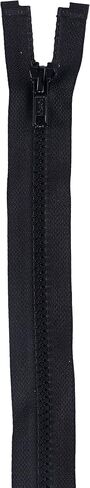 Coats & Clark Separating Molded Zipper, Black in Saudi Arabia