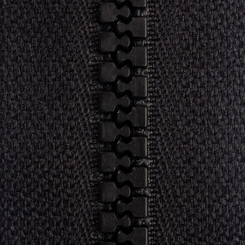 Coats & Clark Separating Molded Zipper, Black in Saudi Arabia