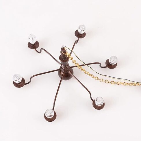 Happyyami Led Chandelier Led Chandelier Ho Scale Buildings Miniature Ceiling Lamp Led Light Mini Chandelier Pendant Light Party Decor Style 2 Led Chandelier Led Decor Led Decor in Kuwait