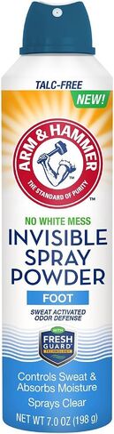 Arm & Hammer Invisible Spray Foot Powder 7.0 oz (Pack of 2) in Saudi Arabia
