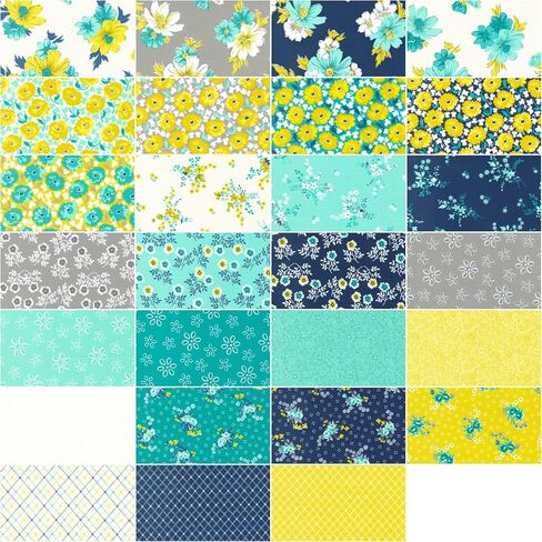 مودا فابريكس Feed Sacks: Good Works Jelly Roll by Linzee McCray Forty شرائط عريضة 2 1/2 بوصة 23350JR in Saudi Arabia
