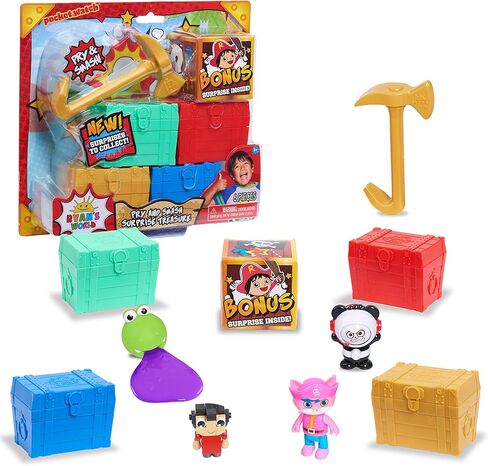 Ryan's World Pry and Smash Surprise Treasure, 5-Surprises Inside in Kuwait