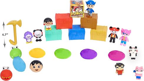 Ryan's World Pry and Smash Surprise Treasure, 5-Surprises Inside in Kuwait