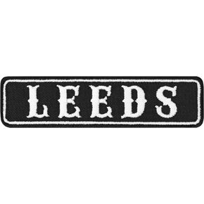 Biker Patch London Biker Rankpatch United Kingdom UK Motorcycle Patch Applique to sew on or Iron on | London Badge for All Fabrics and Leather | Sticker for Clothing | 3.94x0.98 in