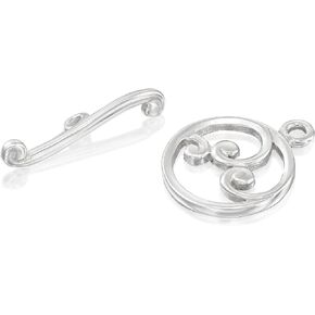 925 الفضة الاسترليني يتوهم مشبك تبديل لصنع المجوهرات الخاصة بك أساور أو قلائد in Kuwait