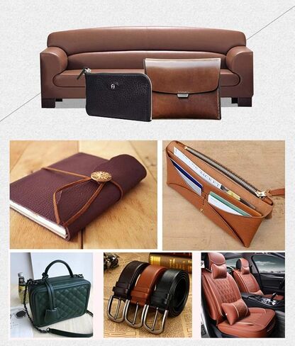 Solid Color PU Synthetic Leather Fabric Vintage Texture Faux Leather Sheets for Sewing Crafting DIY Projects, 100x138cm(39''x54'') Leatherette Material (Color : Beigem) in Saudi Arabia