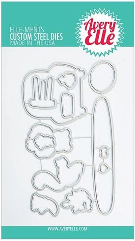 Avery Elle - Feels Like Home - مجموعة ختم وقالب مشهد مريح مع جيب تخزين in Kuwait