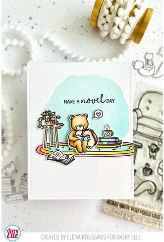 Avery Elle - Feels Like Home - مجموعة ختم وقالب مشهد مريح مع جيب تخزين in Kuwait