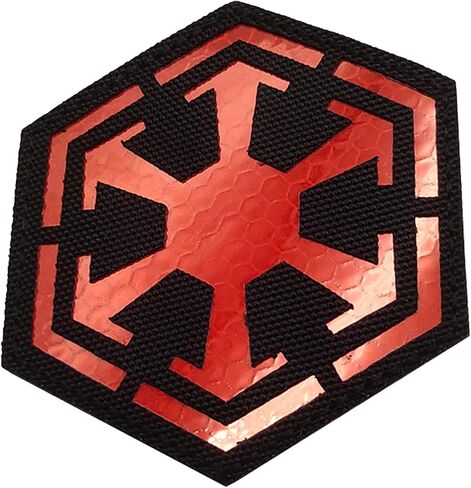 2 حزمة من رقعتين بشعار جيدي العاكسة للأشعة تحت الحمراء - رقعات Jedi Knight إمبراطورية المجرة - خطاف وحلقة ربط تكتيكية معنويات عسكرية تزين شارات شعار in Kuwait