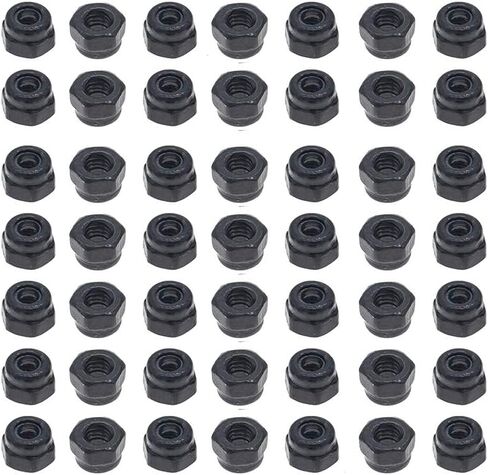 URCMax 50Pcs Wheel Lock Nuts M2 Nylon Self Tightening for AXIAL SCX24 AXI90081 1/24 RC Crawler Car Truck in Kuwait