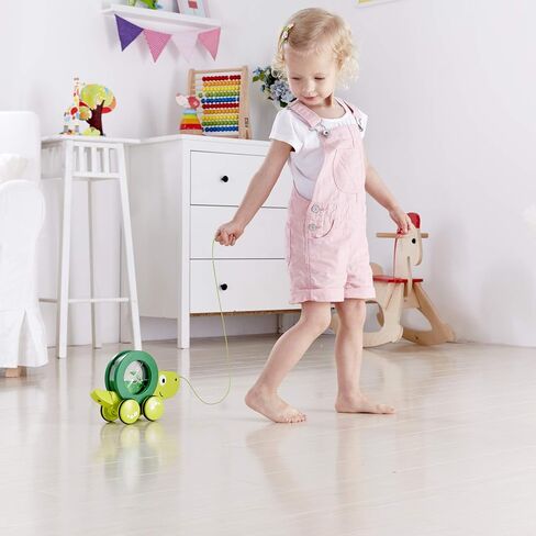 Hape Walk-A-Long Caterpillar Wooden Pull Toy in Saudi Arabia