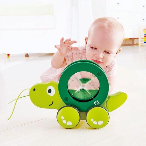 Hape Walk-A-Long Caterpillar Wooden Pull Toy in Saudi Arabia