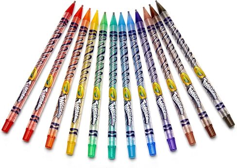 Crayola Twistables Colored Pencils, Gift for Kids, 12ct in Saudi Arabia