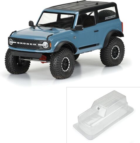 Pro-line Racing 1/10 2021 Ford Bronco Clr Body Set 11.4 Crawlers PRO356900 Car/Truck Bodies Wings & Decals in Saudi Arabia