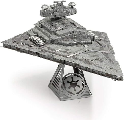 Metal Earth 3D Puzzle Imperial Star Destroyer Metal Puzzle Star Wars Buildable Model Kits for Adults Challenging Level 6.7 X 9.73 X 7.39 Inches in Saudi Arabia