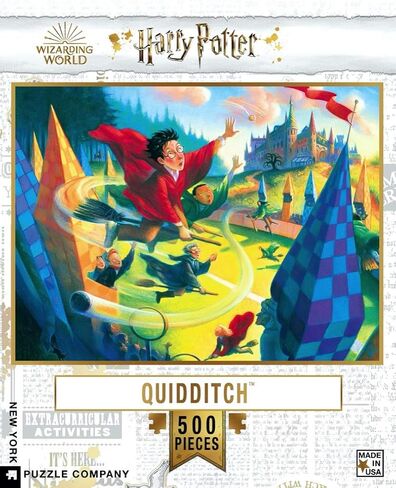 شركة New York Puzzle - Harry Potter Quidditch 500 - مجموعة من 500 قطعة in Saudi Arabia