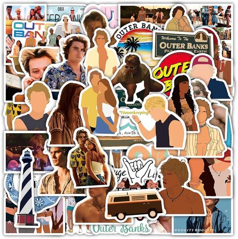 50 قطعة من ملصقات البنوك الخارجية، حزمة مسلسلات تلفزيونية للمغامرات المعلقة الأمريكية، شارات فينيل مقاومة للماء لألواح التزلج وزجاجات المياه وسجلات القصاصات والأمتعة والدراجات وأجهزة الكمبيوتر المحمولة والمراهقات والبنات والبالغين in Kuwait