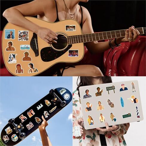 50 قطعة من ملصقات البنوك الخارجية، حزمة مسلسلات تلفزيونية للمغامرات المعلقة الأمريكية، شارات فينيل مقاومة للماء لألواح التزلج وزجاجات المياه وسجلات القصاصات والأمتعة والدراجات وأجهزة الكمبيوتر المحمولة والمراهقات والبنات والبالغين in Kuwait