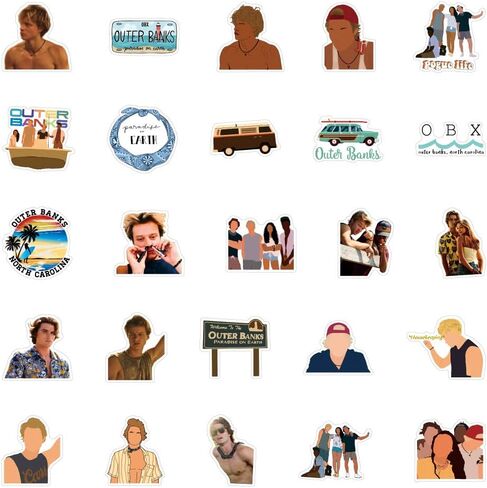 50 قطعة من ملصقات البنوك الخارجية، حزمة مسلسلات تلفزيونية للمغامرات المعلقة الأمريكية، شارات فينيل مقاومة للماء لألواح التزلج وزجاجات المياه وسجلات القصاصات والأمتعة والدراجات وأجهزة الكمبيوتر المحمولة والمراهقات والبنات والبالغين in Kuwait