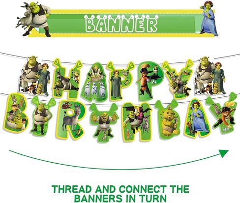 لوازم حفلات الوحش، لافتة عيد ميلاد كرتونية، لافتات عيد ميلاد سعيد، خلفية عيد ميلاد كاواي، هدايا للحفلات للأطفال والبنات والمراهقين والبالغين، ديكورات الحفلات in Kuwait