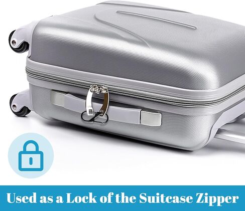 سحاب مشبك للسرقة 30 قطعة حقيبة ظهر بسحاب قفل مشبك سحاب سحب بديل فتحة مزدوجة على شكل حرف S حلقة تسلق صغيرة لحقيبة الأمتعة والسترات وسلسلة المفاتيح والتخييم in Kuwait