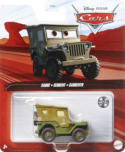 سيارات ديزني بيكسار كارز سارج بمقياس 1:55، سيارات الشخصيات المفضلة لدى المعجبين للسباق ورواية القصص، هدية للاطفال من سن 3 سنوات فما فوق in Kuwait