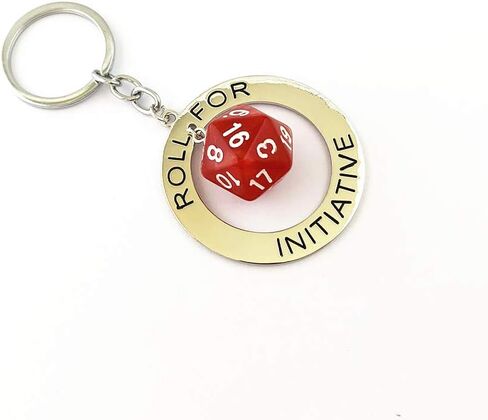 دحرجة للمبادرات لعبة دونج RPG TTRPG سلاسل مفاتيح تنين متعددة السطوح D4-D20 20-جانب يموت النرد الحرجة طاولة لعب الأدوار DM GM سلاسل مفاتيح in Kuwait