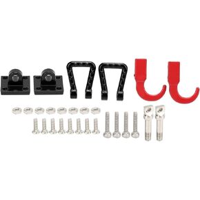 VGEBY RC Car Trailer Metal Towing Buckle Tow Hooks D Shackles for CC01 1/10 RC Crawler Upgrade Parts 2 Color